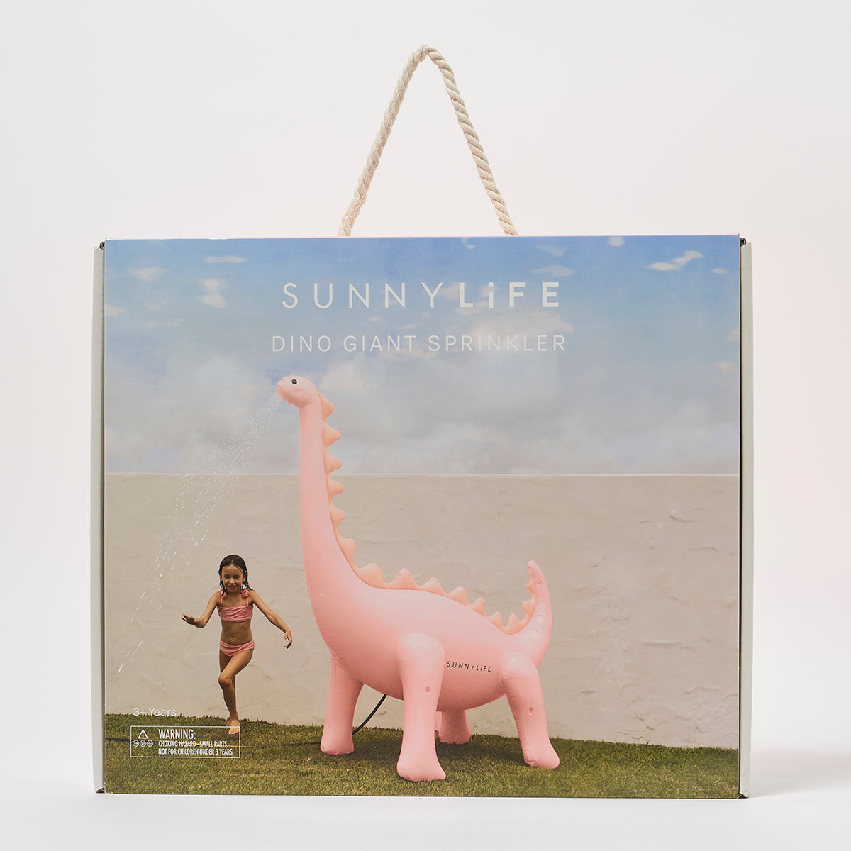Rociador inflable gigante – Dino Into the Wild, rosa