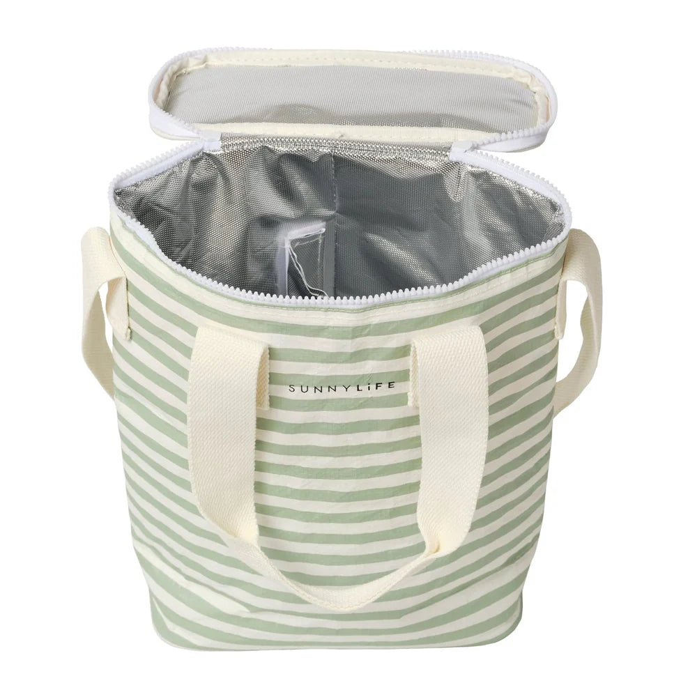 Torba termiczna na napoje – La Palma Sage Stripe