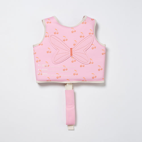 Children's swimming vest (1-2 years) – Cotton Candy Cherry