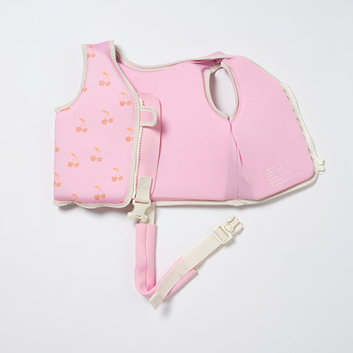 Children's swimming vest (1-2 years) – Cotton Candy Cherry