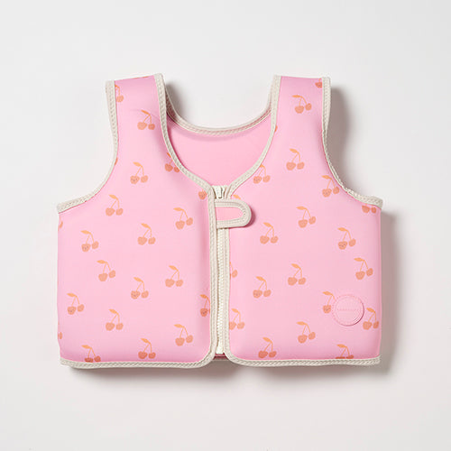 Children's swimming vest (3-6 years) – Cotton Candy Cherry
