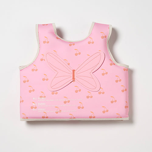 Children's swimming vest (3-6 years) – Cotton Candy Cherry