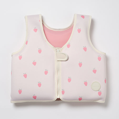 Dziecięca kamizelka do pływania (3-6 lat) – Strawberry Sunshine