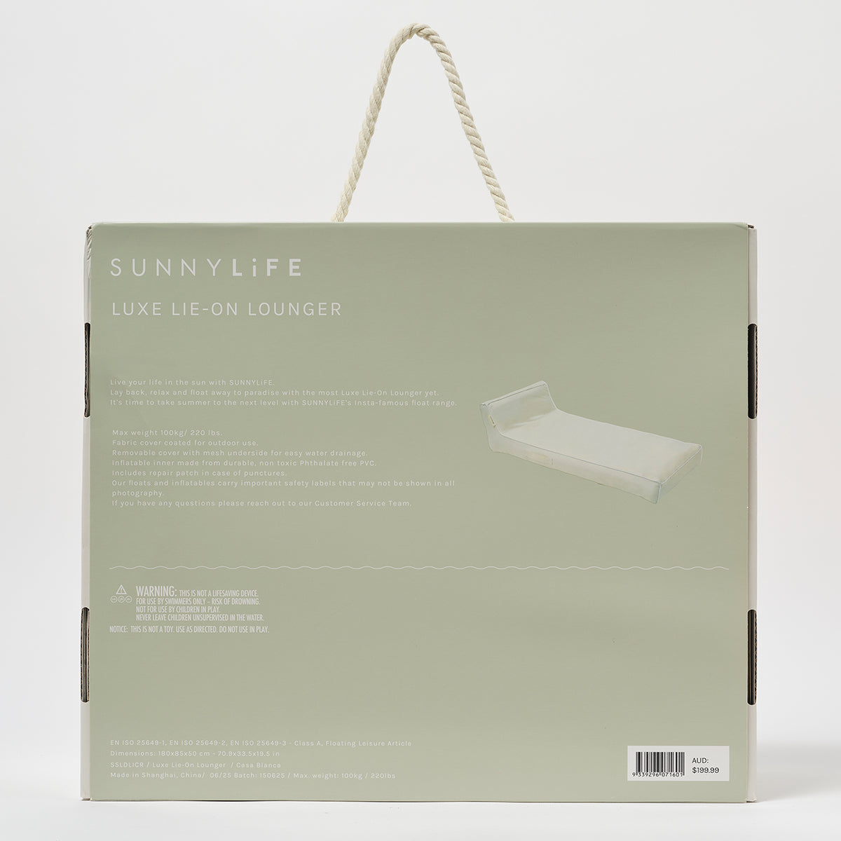 Luxe Lounger – Casa Blanca