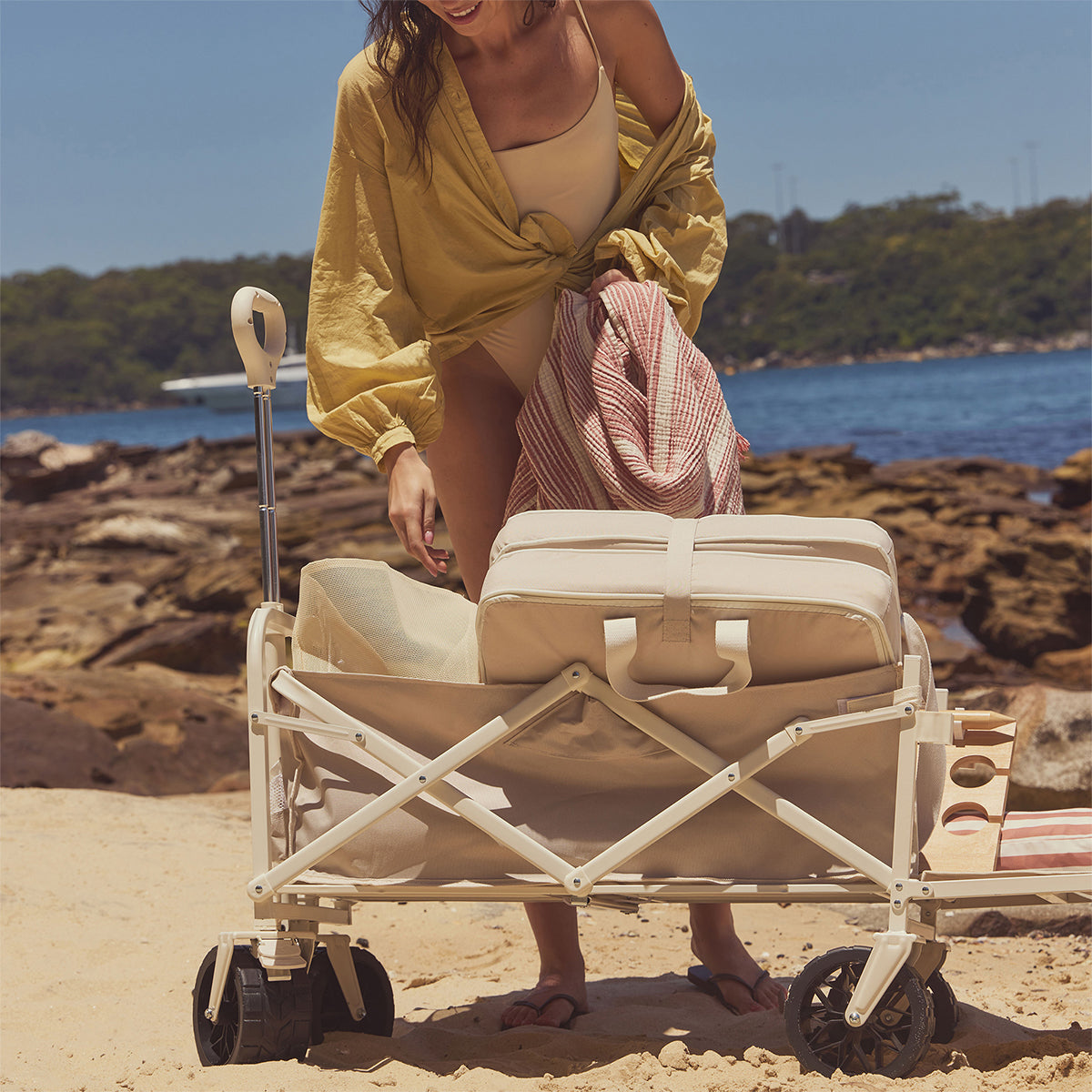 Wózek plażowy – Oyster