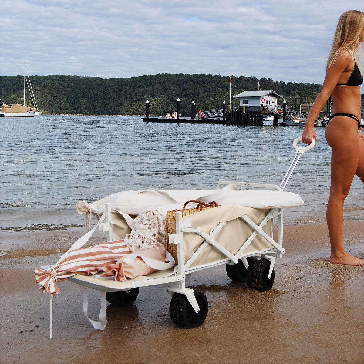 Wózek plażowy – Oyster