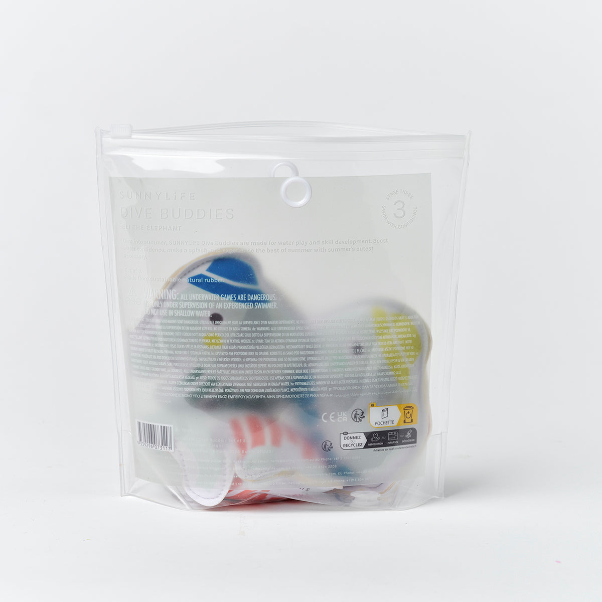 Zabawki do nauki nurkowania – Eli the Elephant (3 szt.)