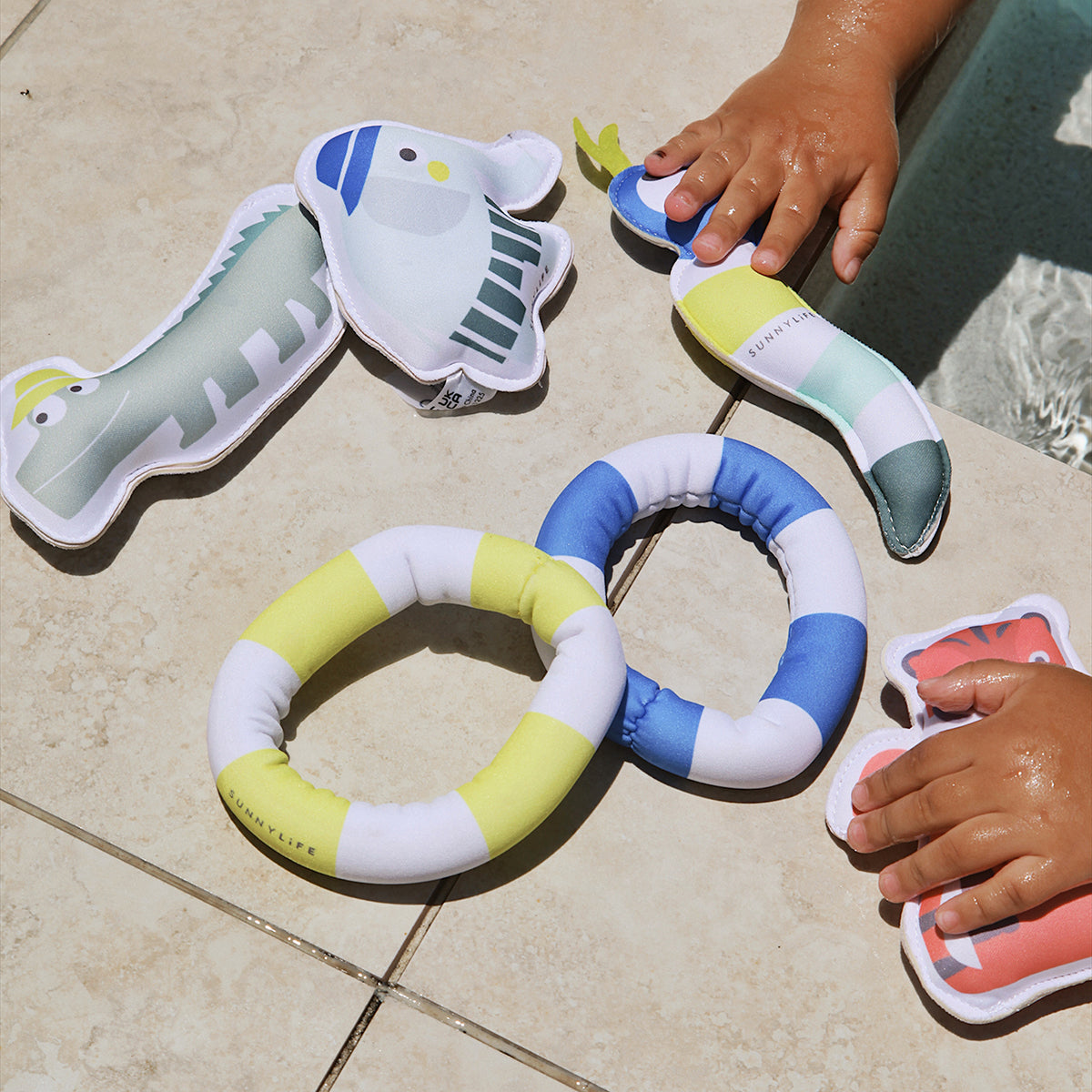 Zabawki do nauki nurkowania – Into the Jungle (6 szt.)