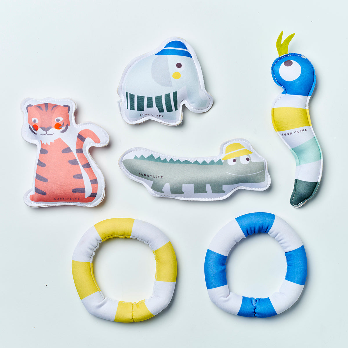 Zabawki do nauki nurkowania – Into the Jungle (6 szt.)