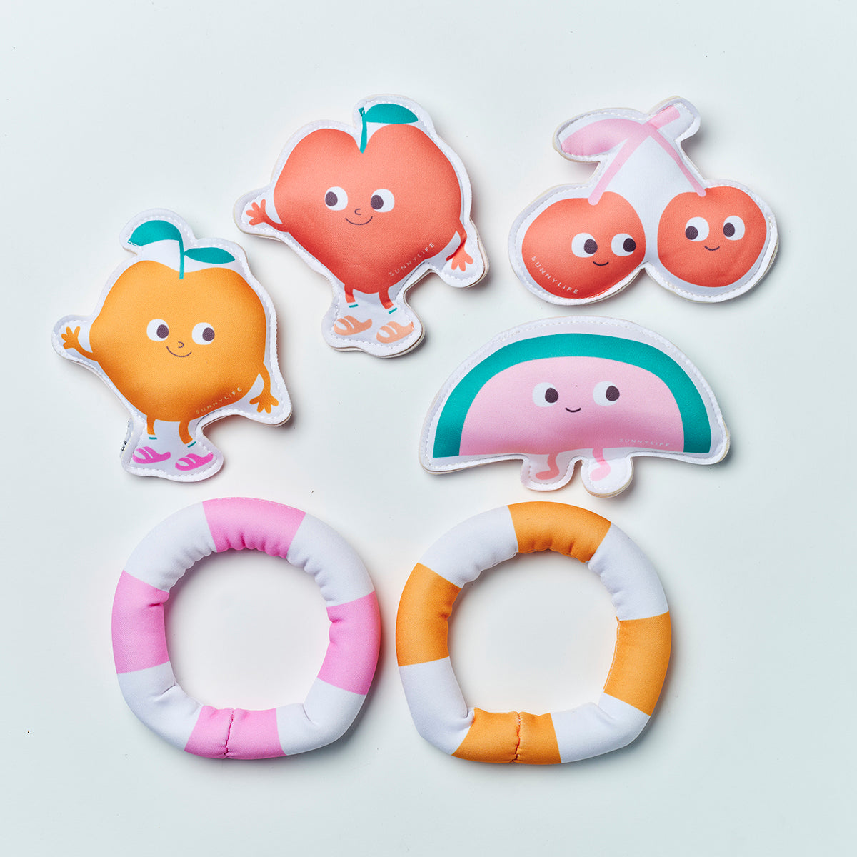 Zabawki do nauki nurkowania – Poppy the Peach (6 szt.)