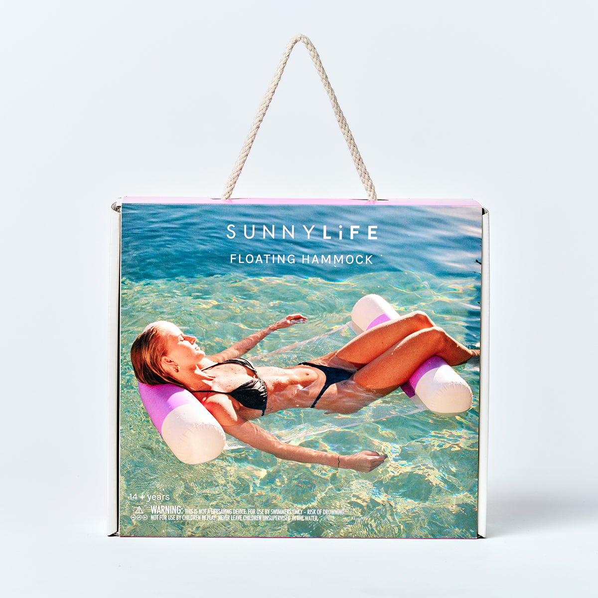 Hamak wodny – Pool Party Magenta