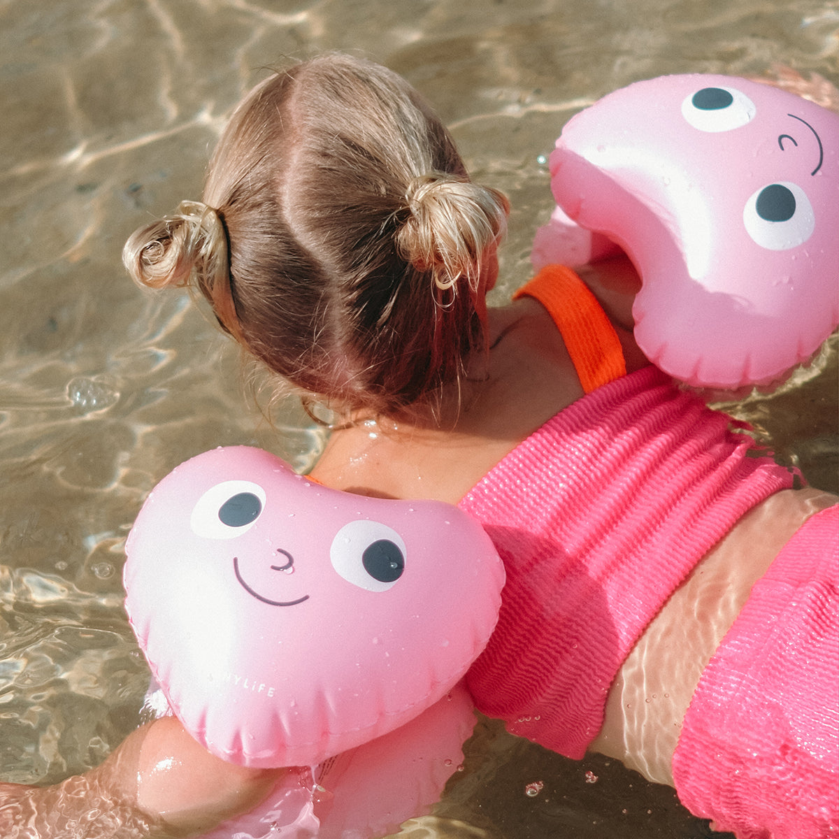 Children's inflatable sleeves – Poppy the Peach