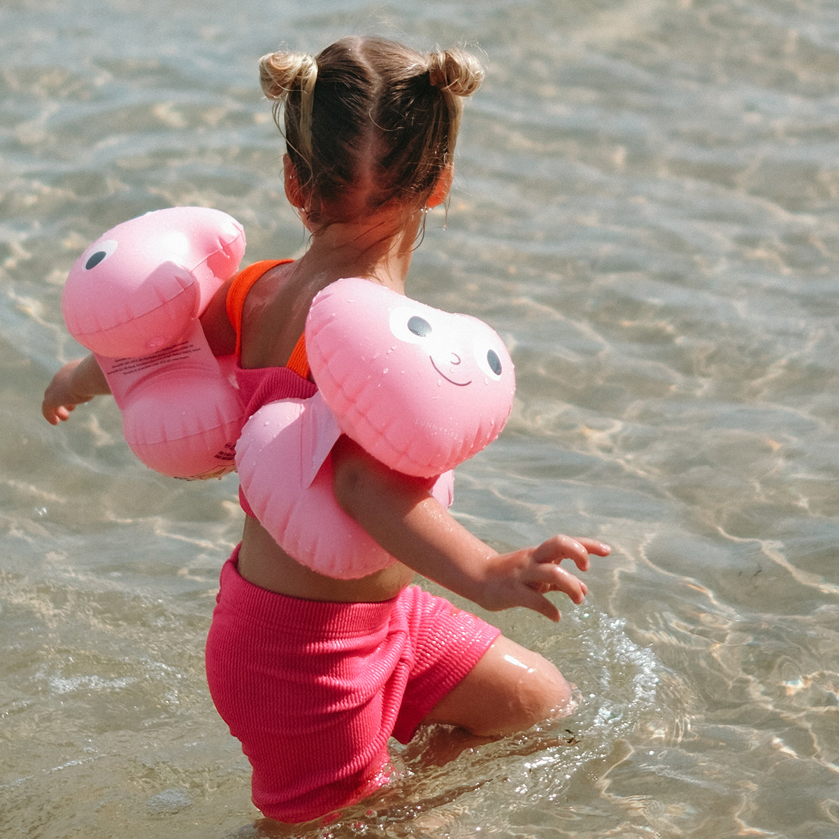Children's inflatable sleeves – Poppy the Peach