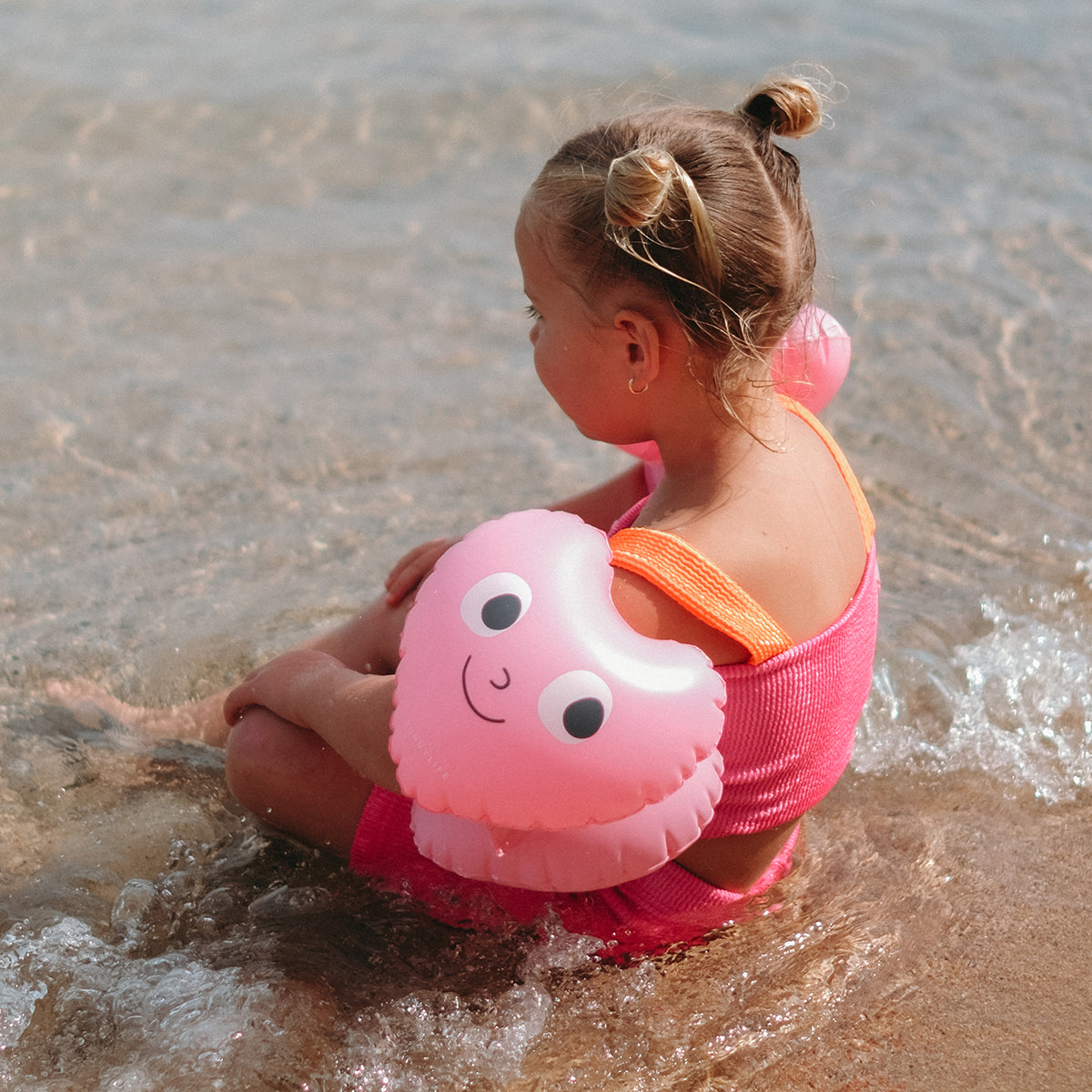 Children's inflatable sleeves – Poppy the Peach