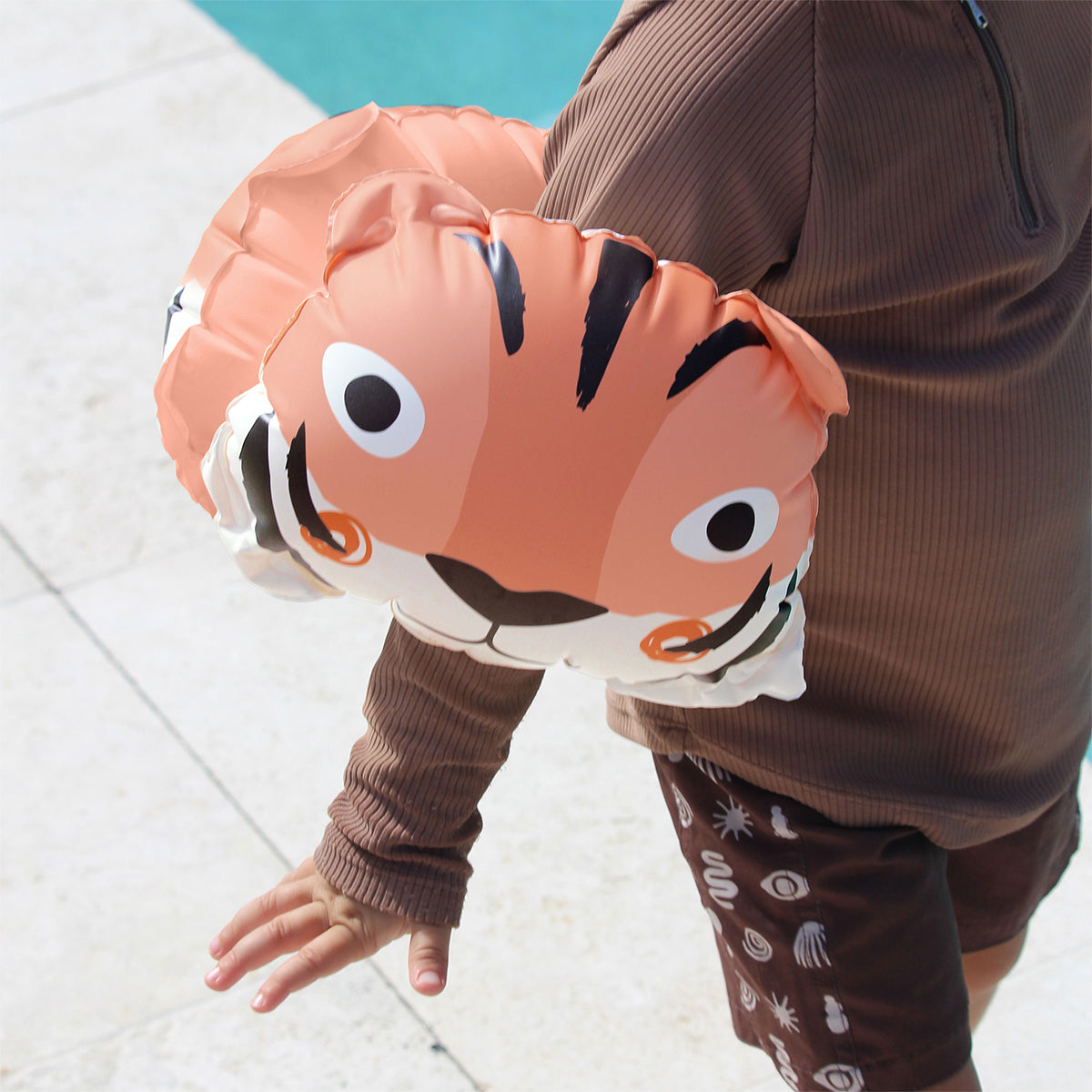 Children's inflatable sleeves – Tino the Tiger