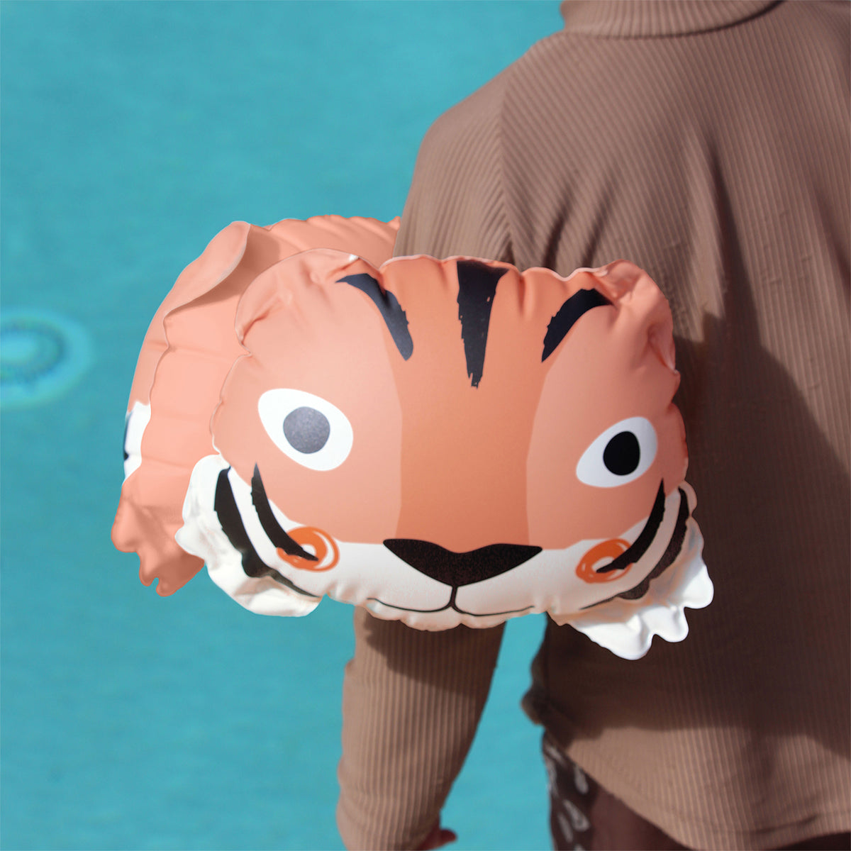 Children's inflatable sleeves – Tino the Tiger