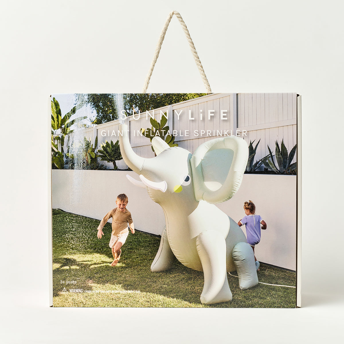 Inflatable giant sprinkler – Eli the Elephant