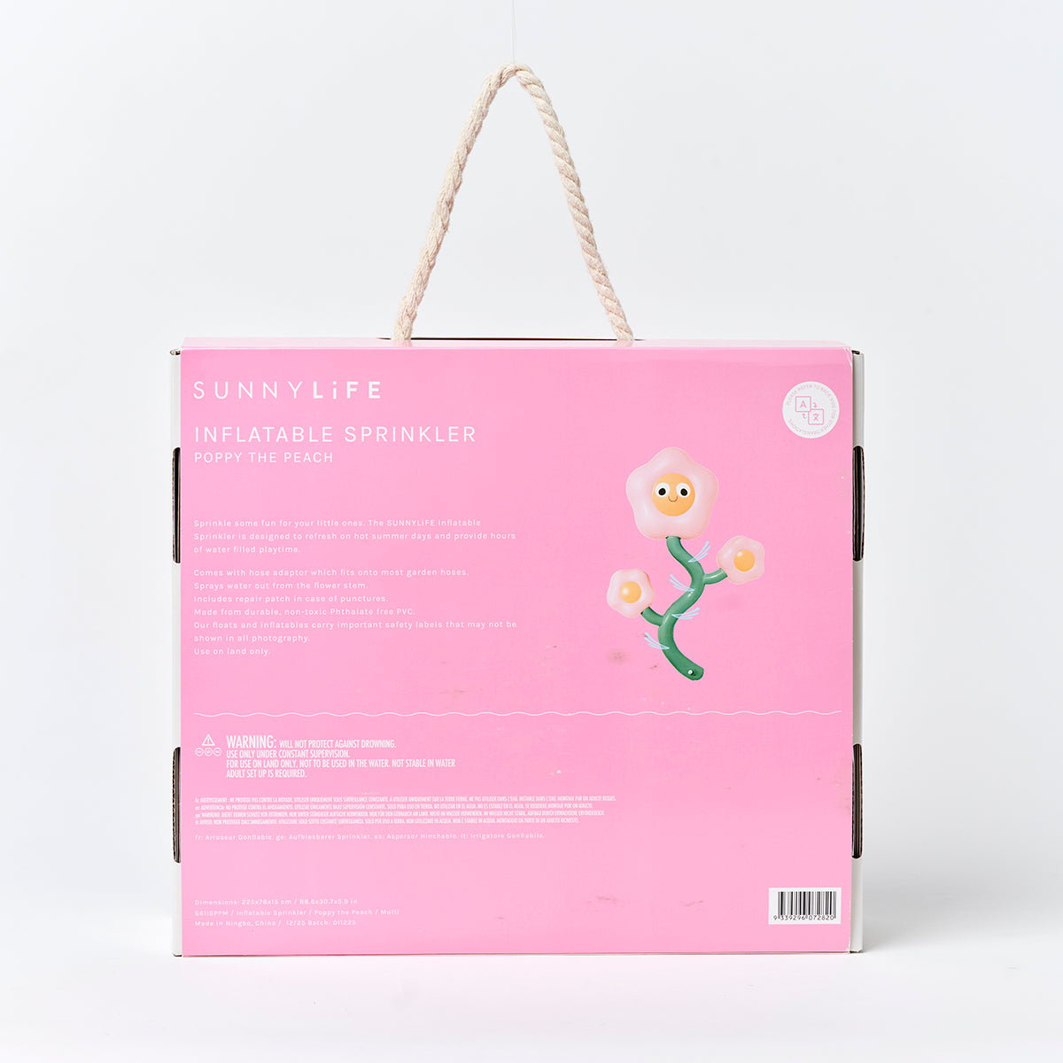 Inflatable sprinkler – Poppy the Peach