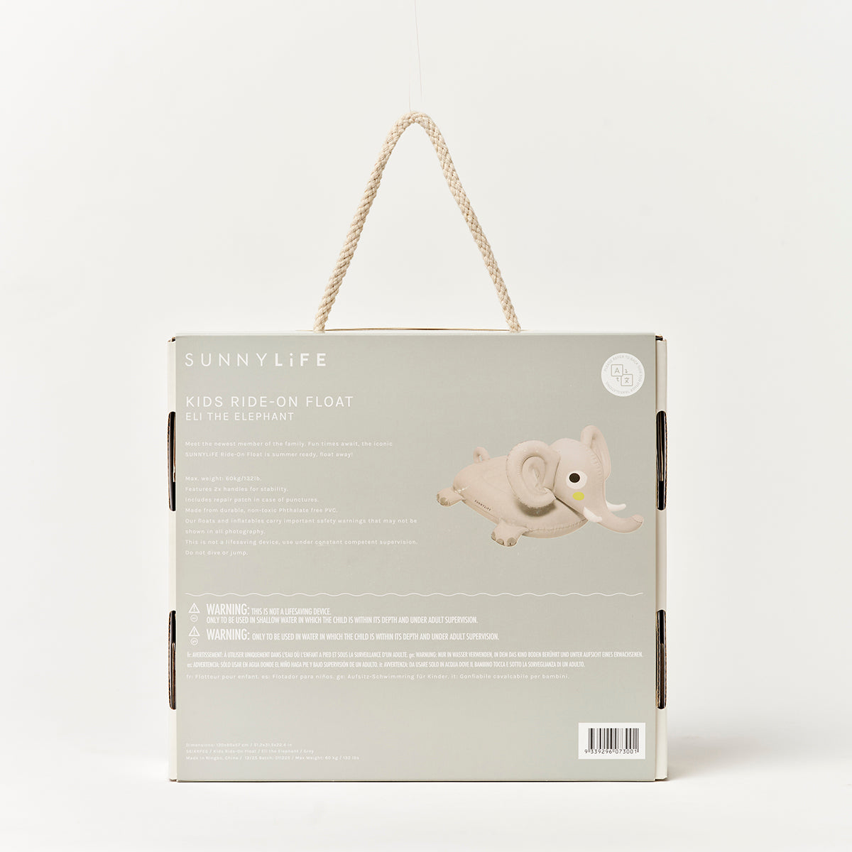 Inflatable water ride – Eli the Elephant