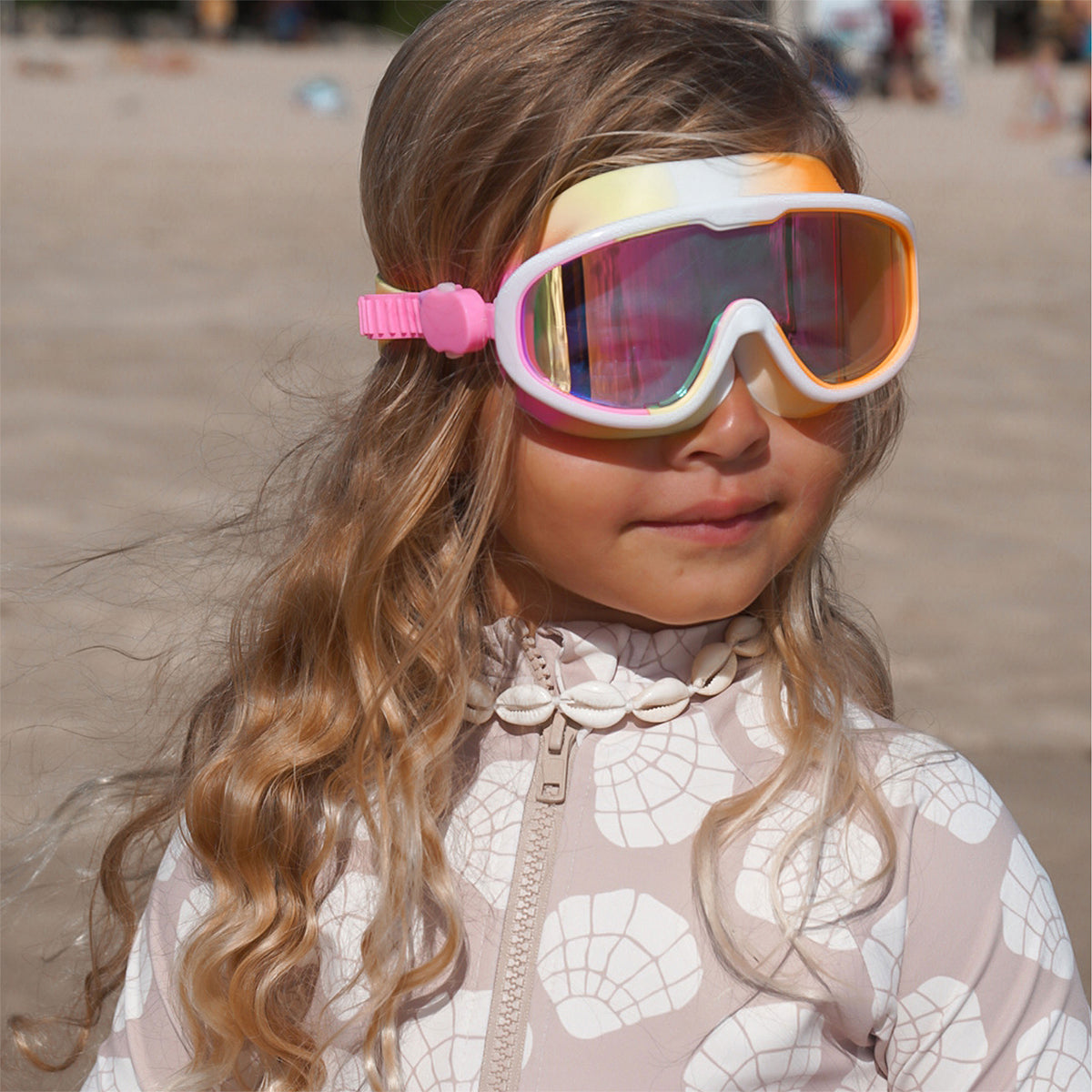 Children's swimming mask – Poppy the Peach