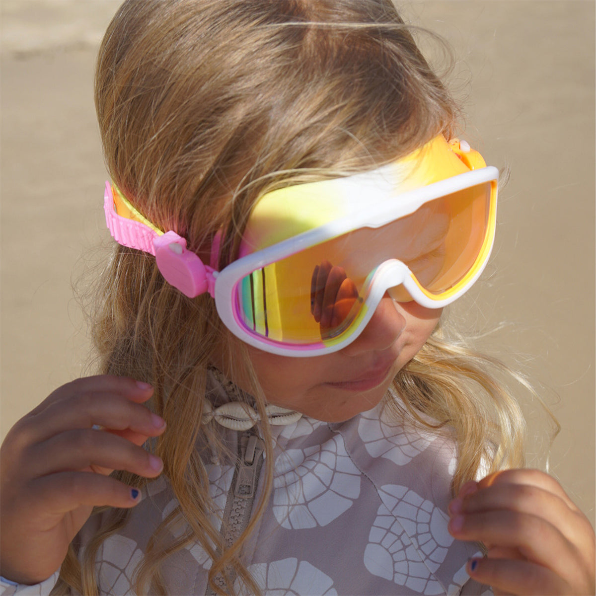 Children's swimming mask – Poppy the Peach