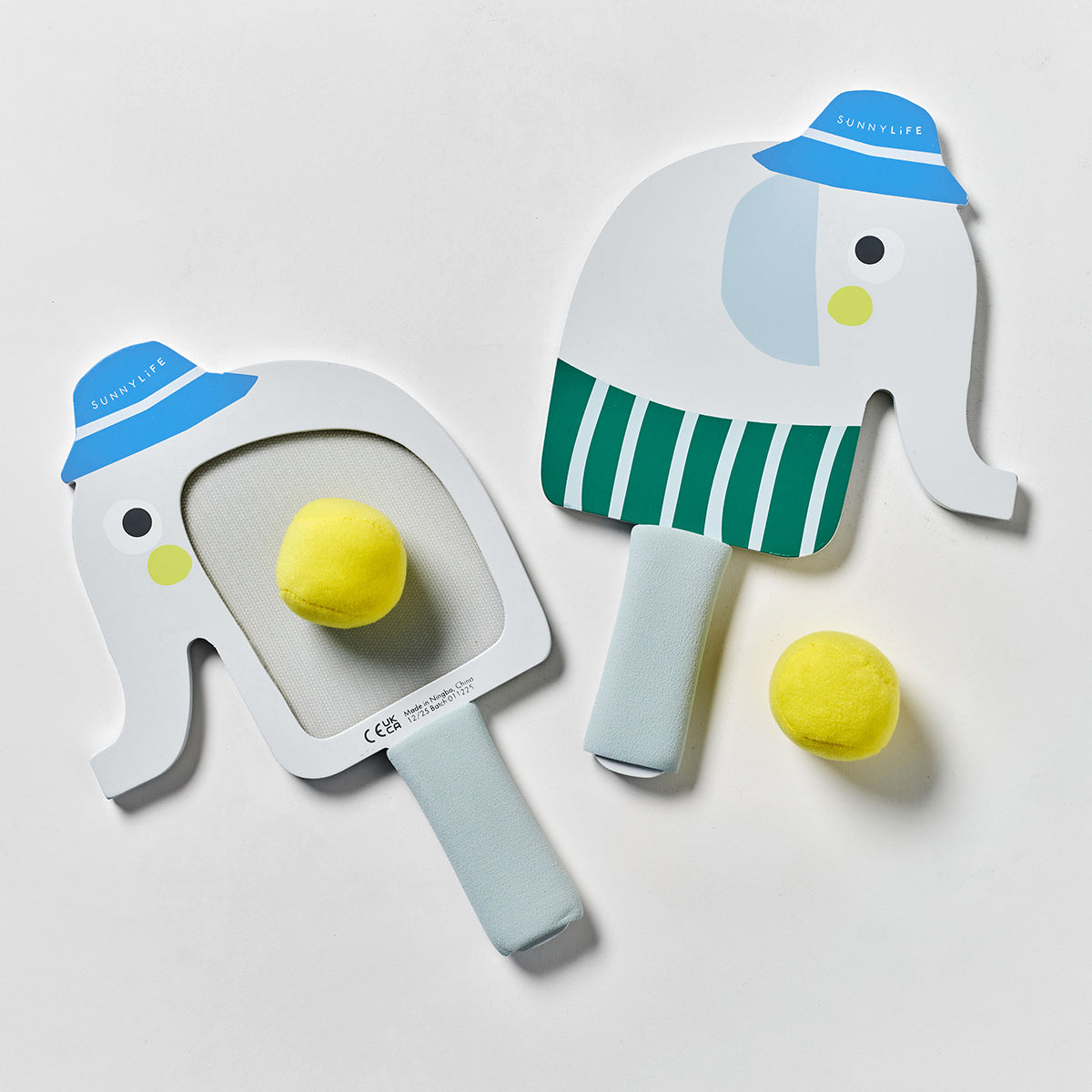 Dziecięce rakietki plażowe na rzep – Eli the Elephant