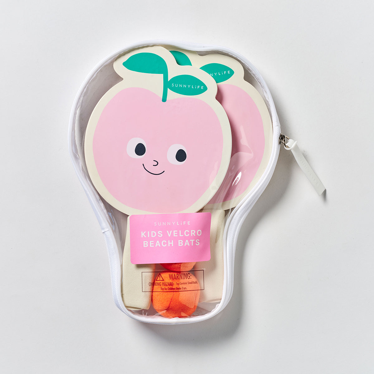 Dziecięce rakietki plażowe na rzep – Poppy the Peach