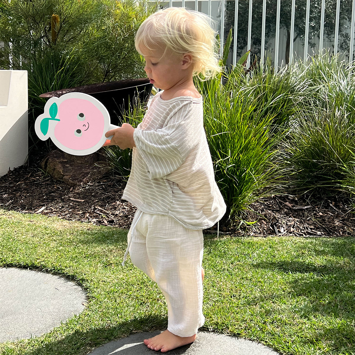 Dziecięce rakietki plażowe na rzep – Poppy the Peach