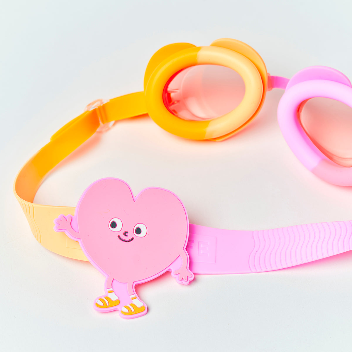 Children's swimming goggles – Poppy the Peach