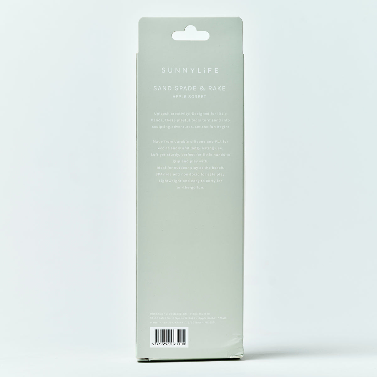 Łopatka i grabki –zestaw do piasku Apple Sorbet