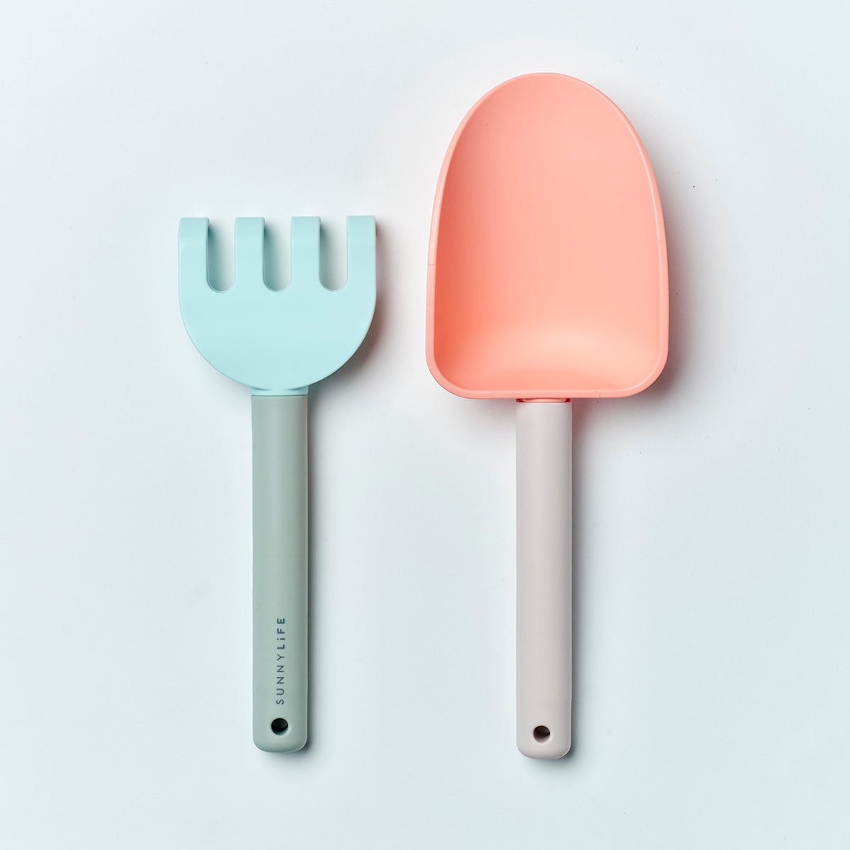 Łopatka i grabki –zestaw do piasku Apple Sorbet