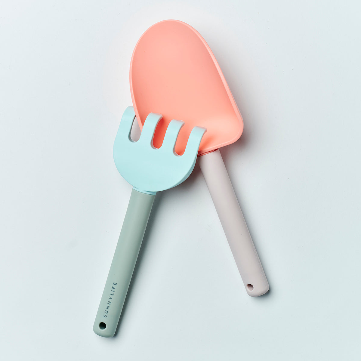 Łopatka i grabki –zestaw do piasku Apple Sorbet