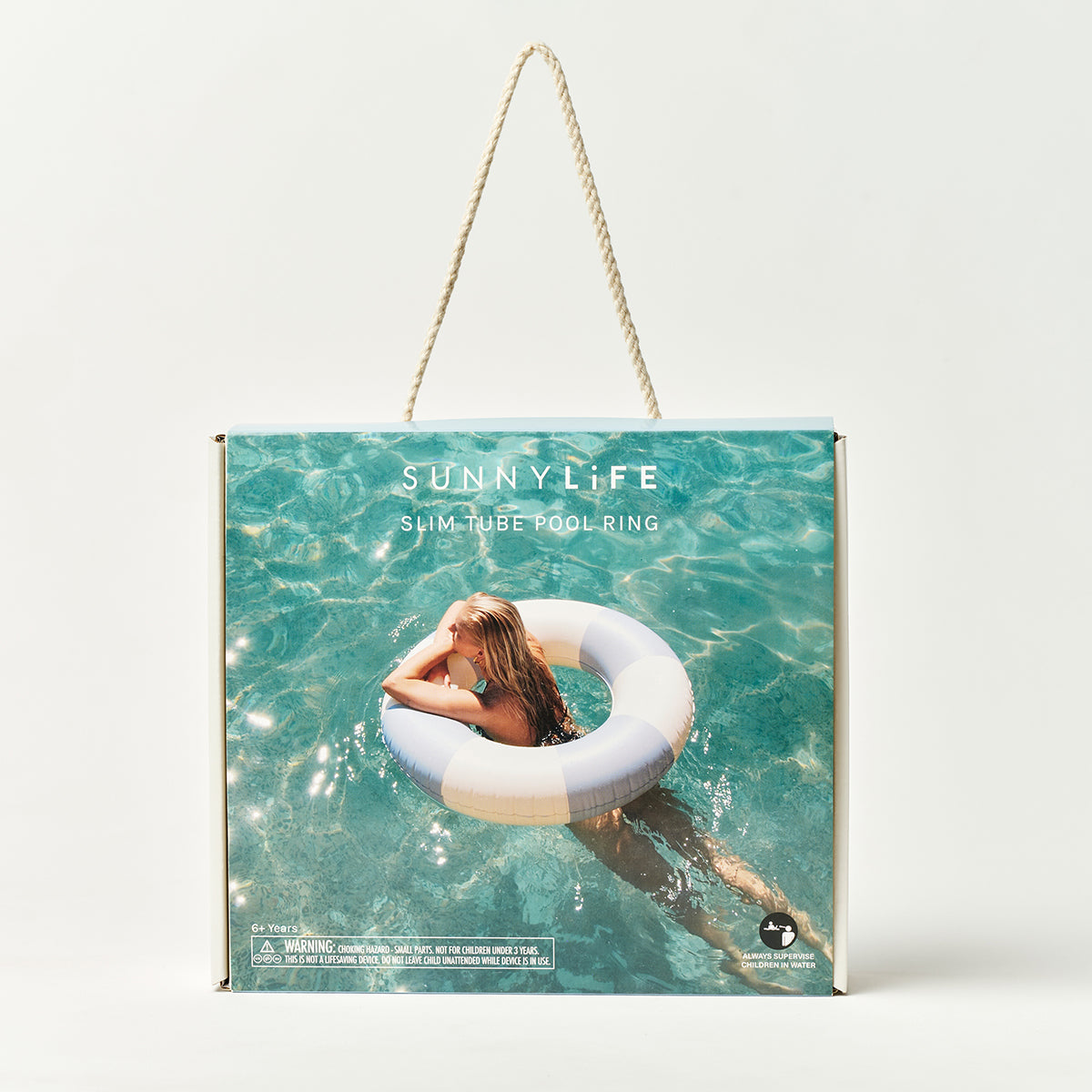 Wąskie koło do pływania – La Mer Med Blue