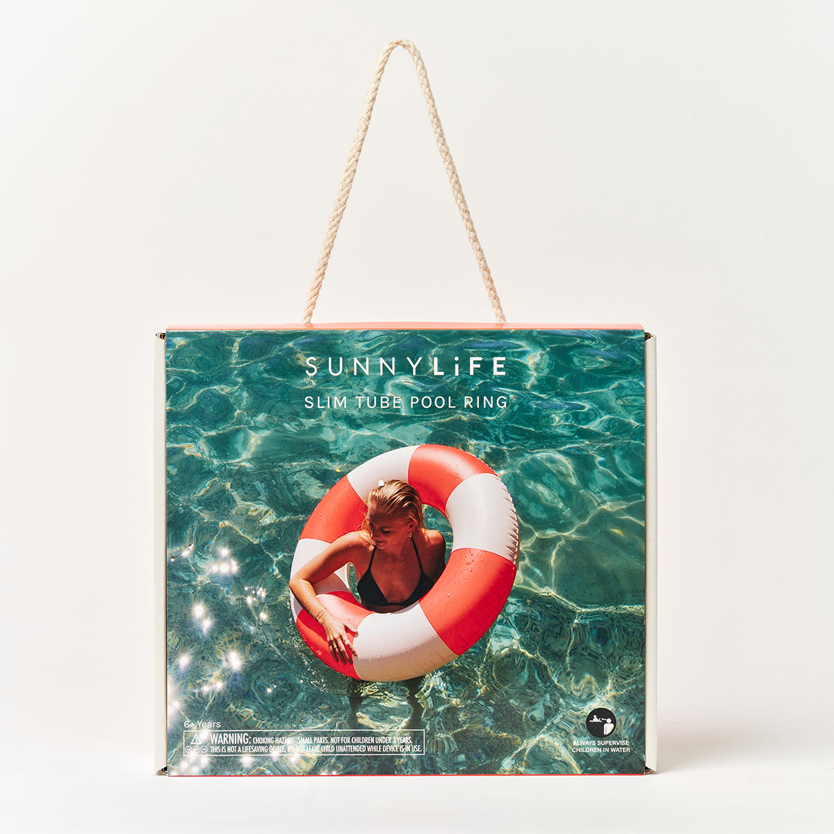 Wąskie koło do pływania – Pool Party Tomato