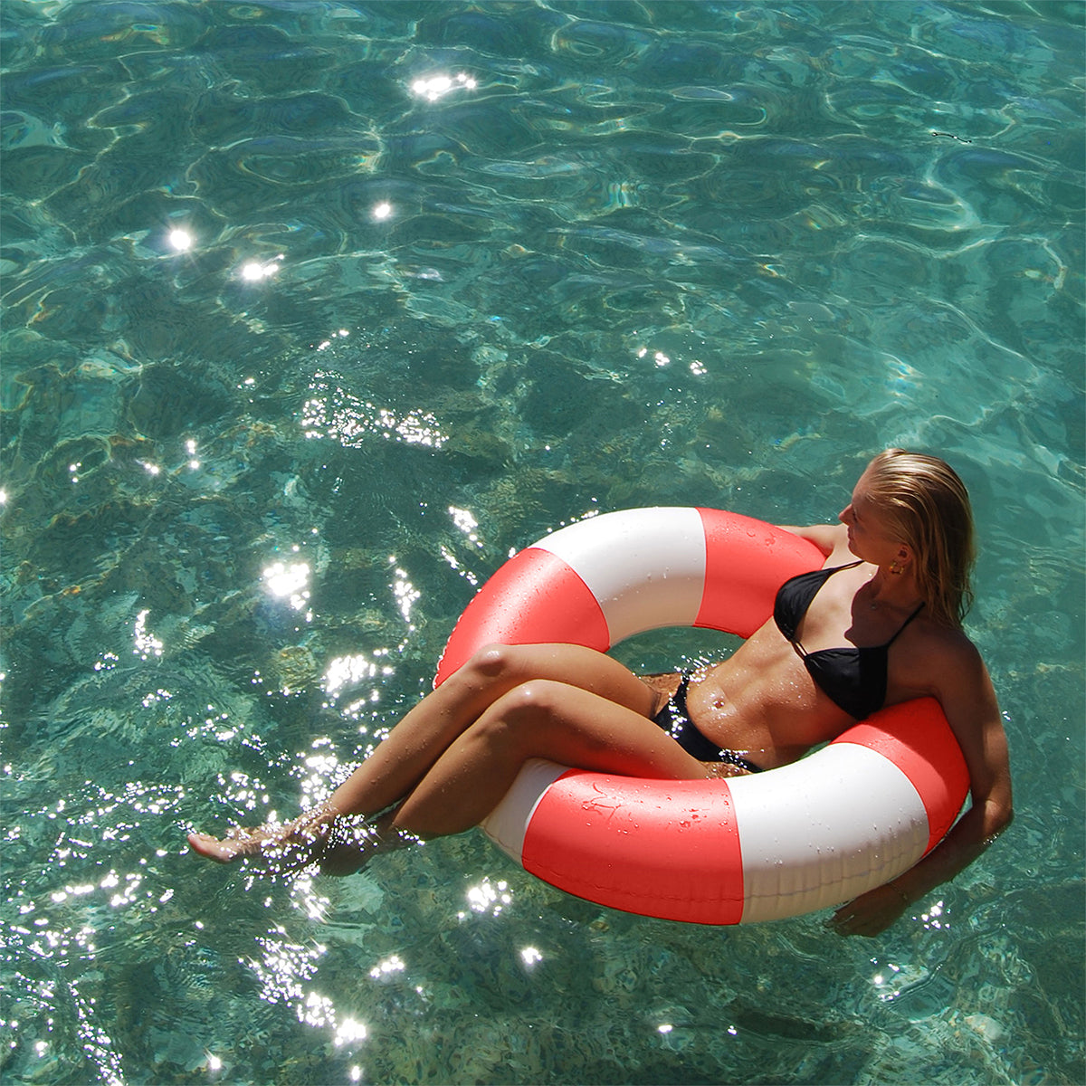 Wąskie koło do pływania – Pool Party Tomato