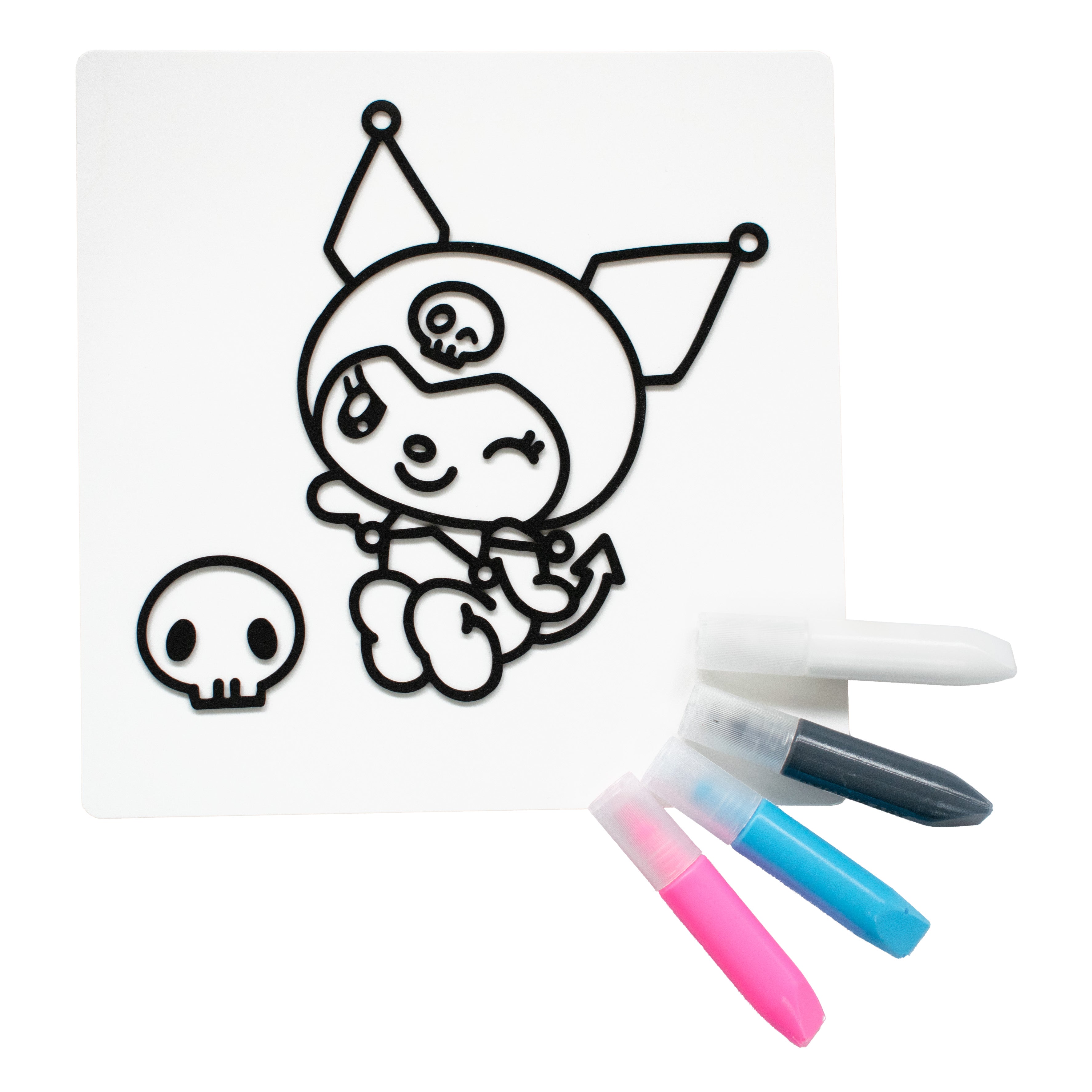 Kit de pegatinas de Hello Kitty o Kuromi