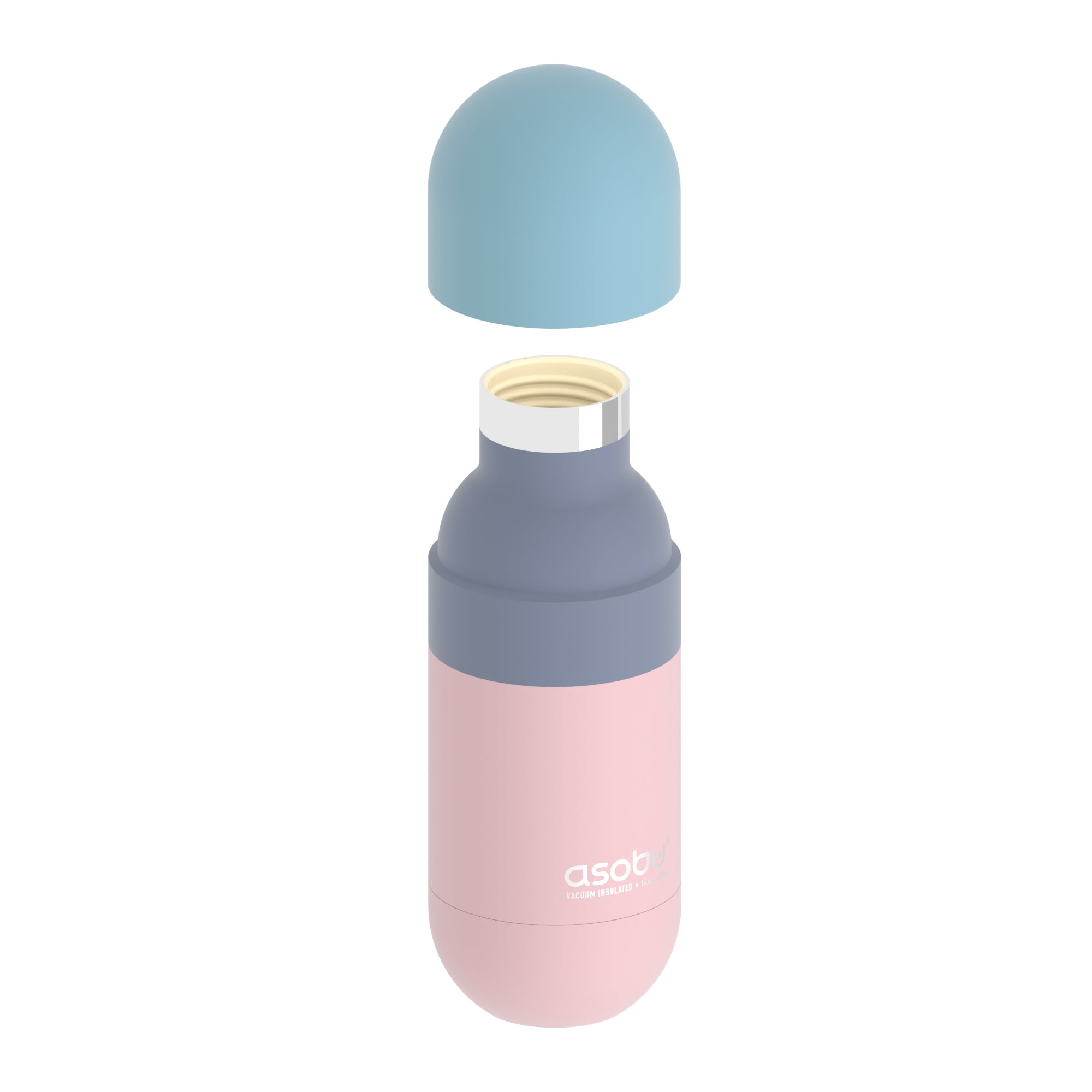 Bouteille thermique Orb Asobu – rose pastel 420 ml