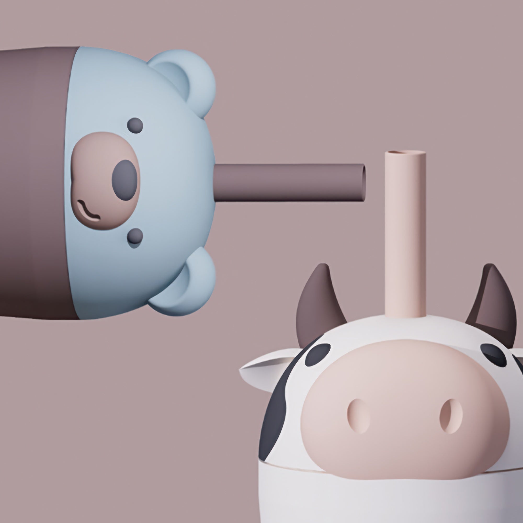 Caneca térmica Bestie Tumbler – Urso 720 ml