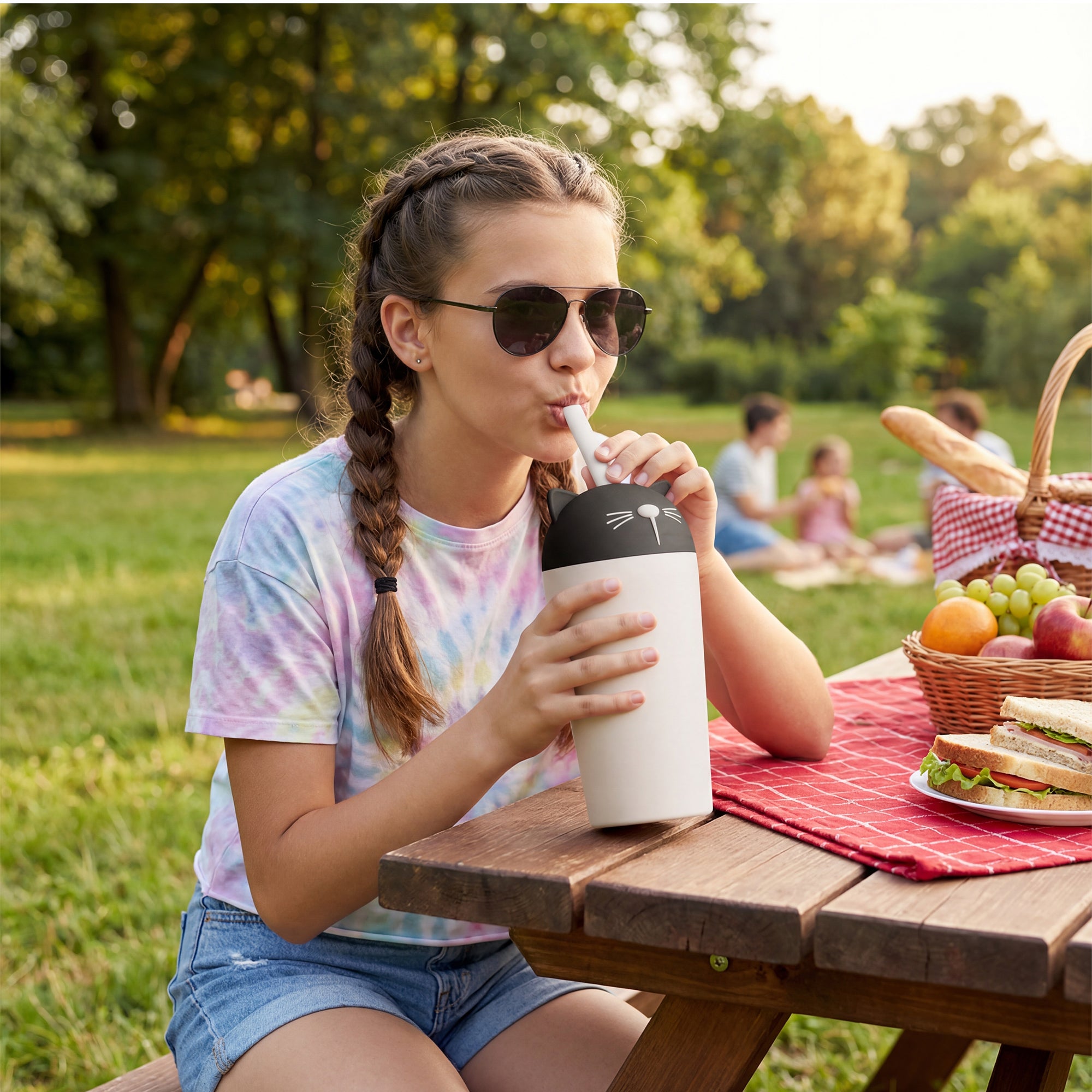 Caneca térmica Bestie Tumbler – Gato 720 ml