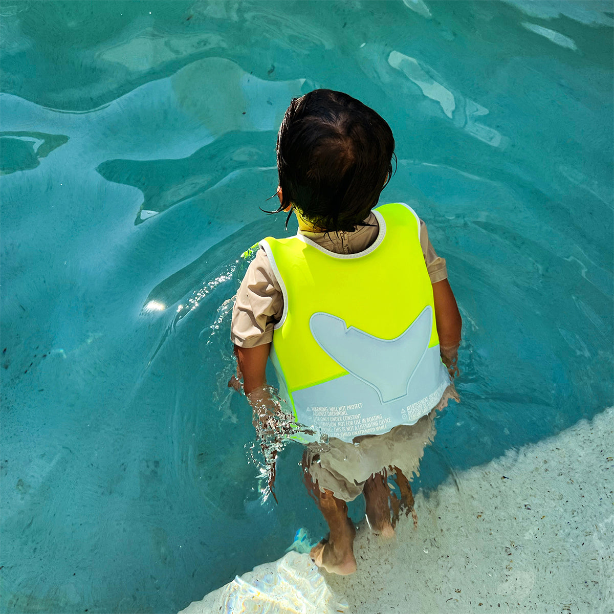 Children's swimming vest (3-6 years) – Aqua Neon