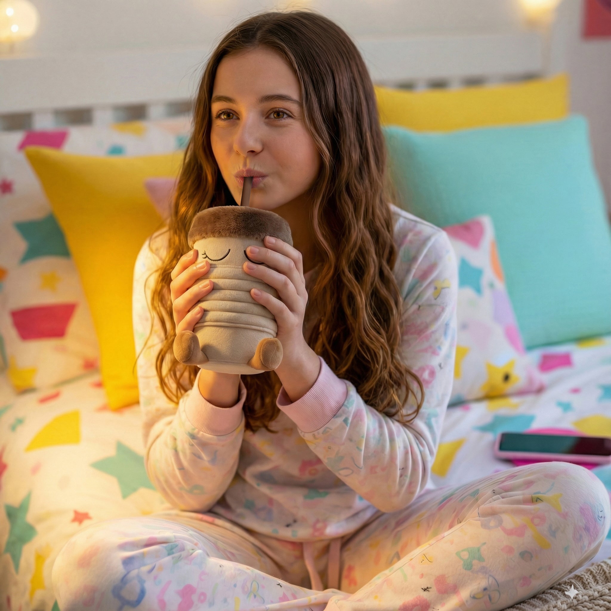 Butelka termiczna w pluszowym etui Fuzzie Asobu - Brewster