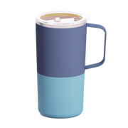 Tasse thermique Tower Mug Asobu – bleu pastel 660 ml
