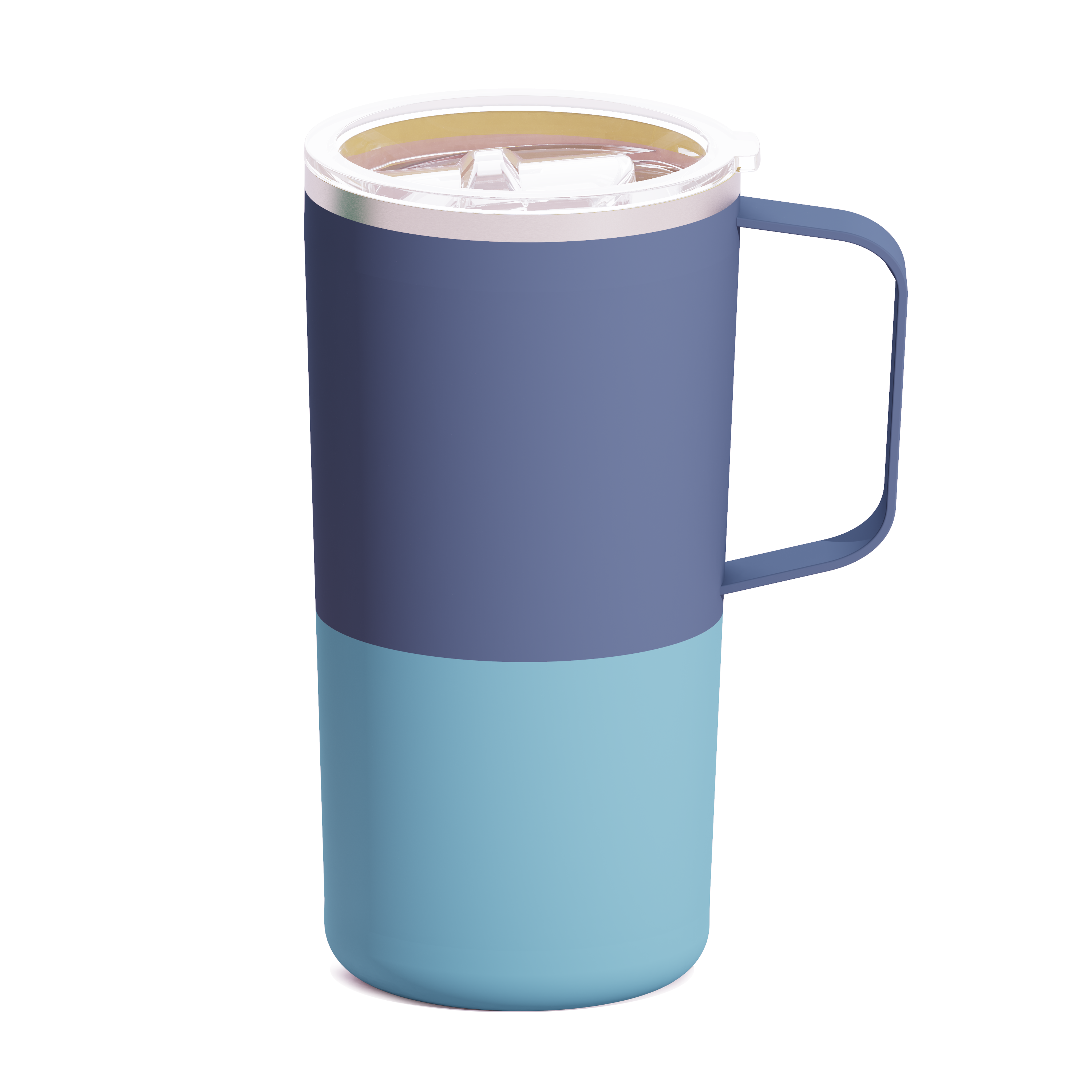 Tasse thermique Tower Mug Asobu – bleu pastel 660 ml