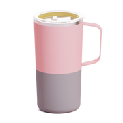 Tasse thermique Tower Mug Asobu – pêche pastel 660 ml