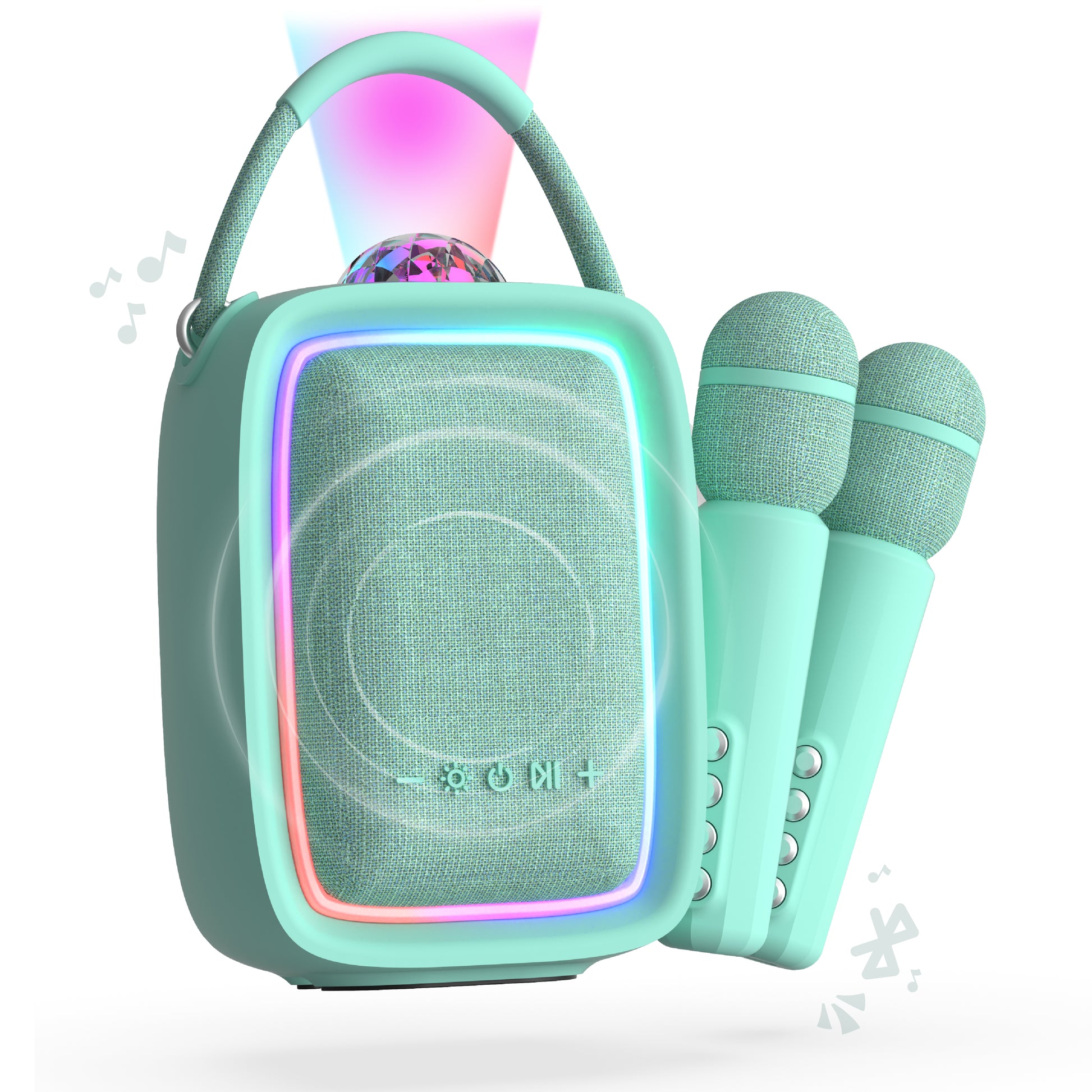 Set karaoke MOB (2 microfoni) – blu