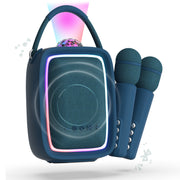 Karaoke set MOB (2 microphones) – dark blue