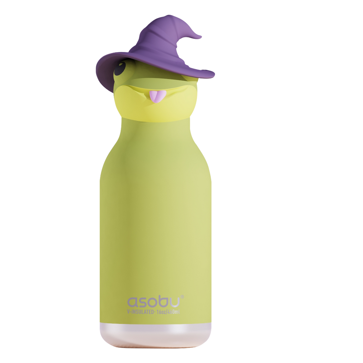 Butelka termiczna ze słomką Spookie Asobu – Witch 460 ml