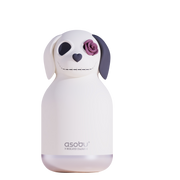 Butelka termiczna ze słomką Maxi Spookie Asobu – Undead Dog 660 ml