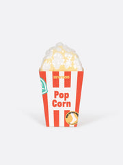 Skarpetki popcorn WABOBA AB w opakowaniu przypominającym pudełko popcornu