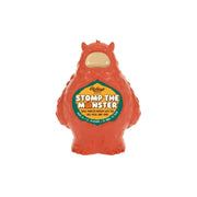 Gra planszowa Stomp The Monster w opakowaniu w kształcie pomarańczowego potwora od BV JACOB COMPANY